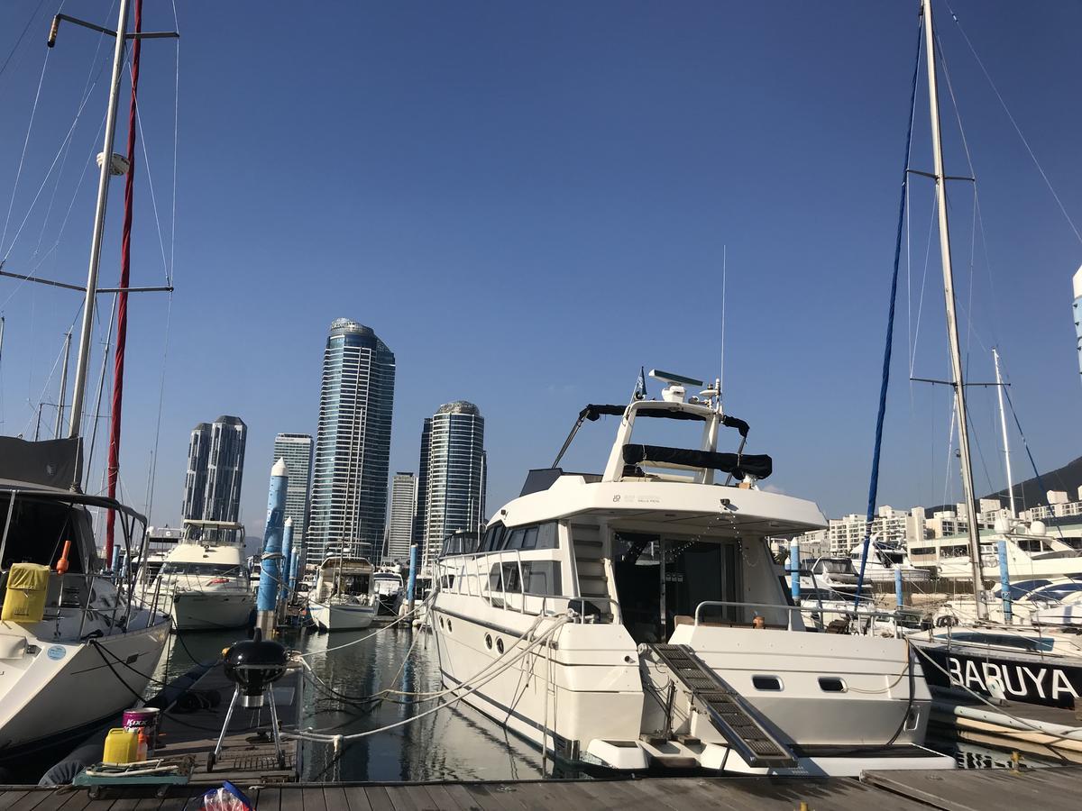 Sea And Yacht Hotel Busan Buitenkant foto